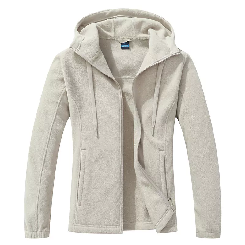 Jaqueta feminina de lã Full Zip